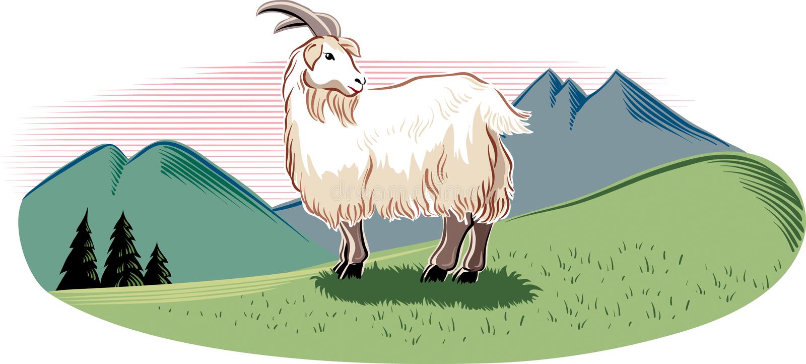 Detail Mountain Goat Clipart Nomer 17