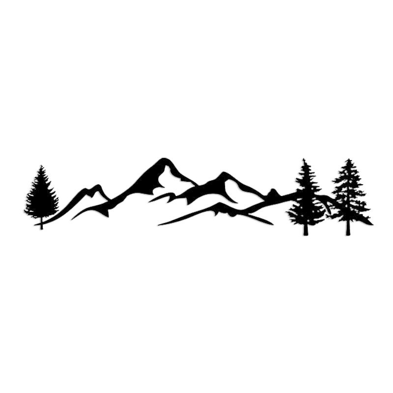 Detail Mountain Logo Gunung Hitam Putih Nomer 51