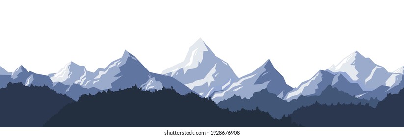 Detail Mountain Png Vector Nomer 2