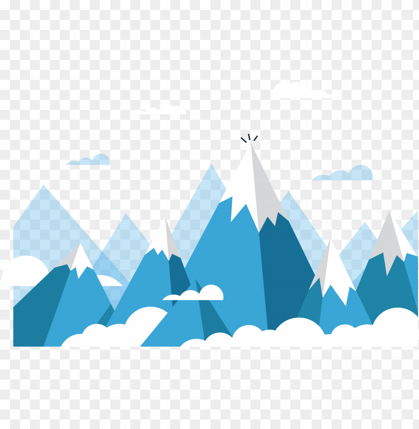 Detail Mountain Png Vector Nomer 16