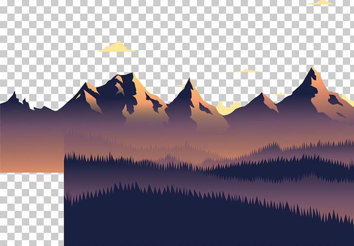 Detail Mountain Png Vector Nomer 21