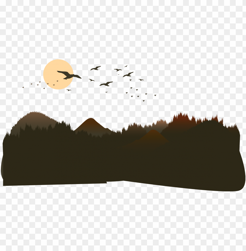 Detail Mountain Png Vector Nomer 27