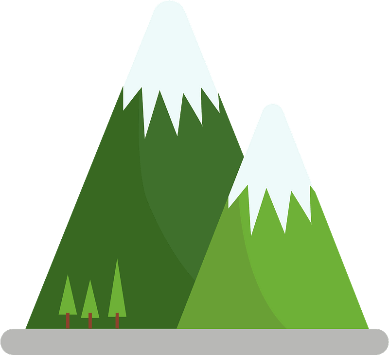 Detail Mountain Transparent Background Nomer 32