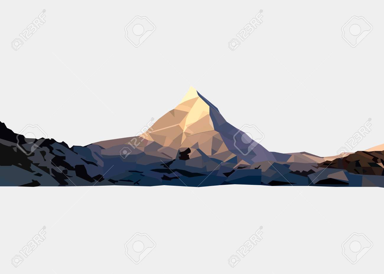 Detail Mountain Transparent Background Nomer 39