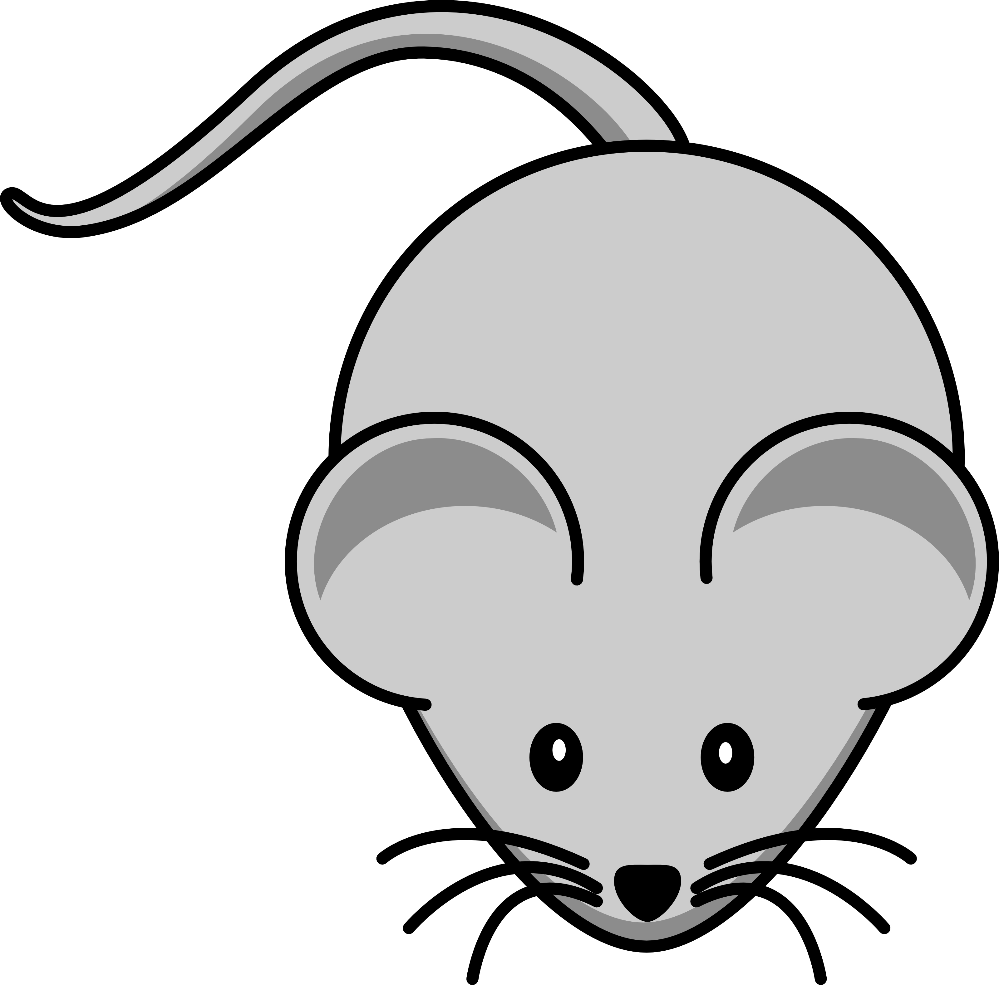 Detail Mouse Clipart Black And White Nomer 43