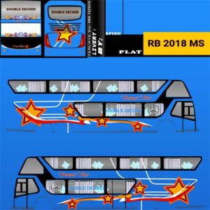 Detail Livery Bussid Boneka Nomer 54