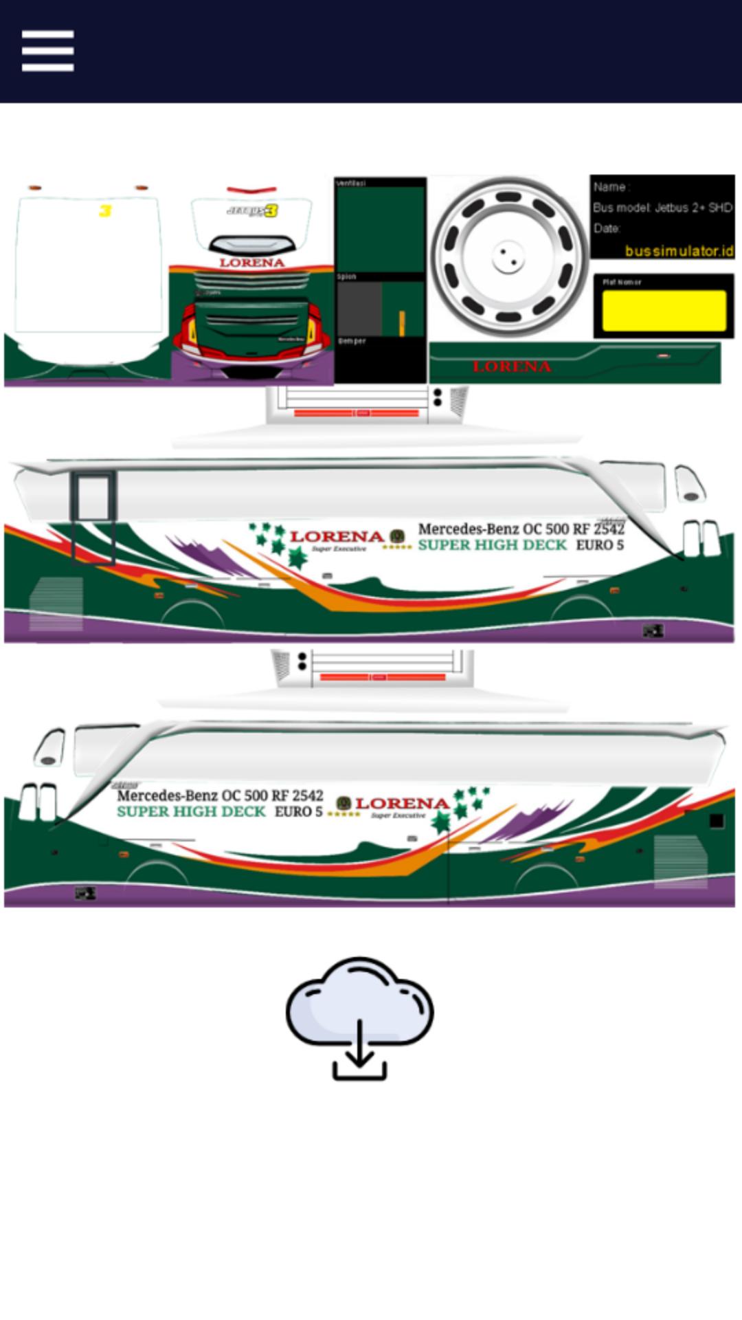 Detail Livery Bussid Full Sticker Kaca Nomer 21