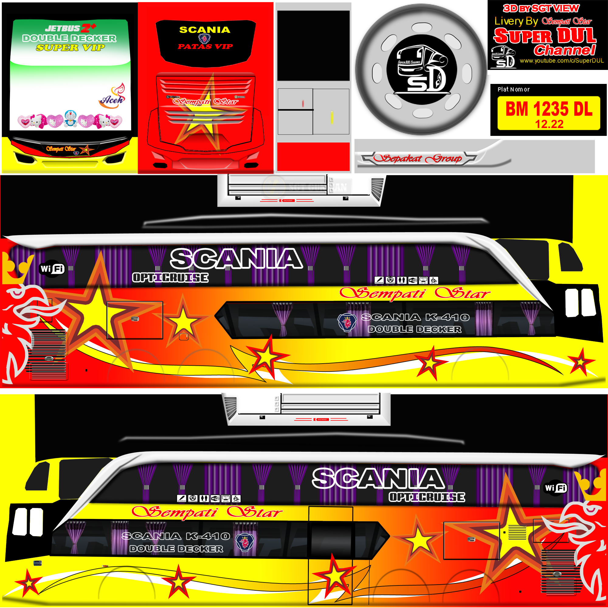 Detail Livery Bussid Gambar Wanita Nomer 16