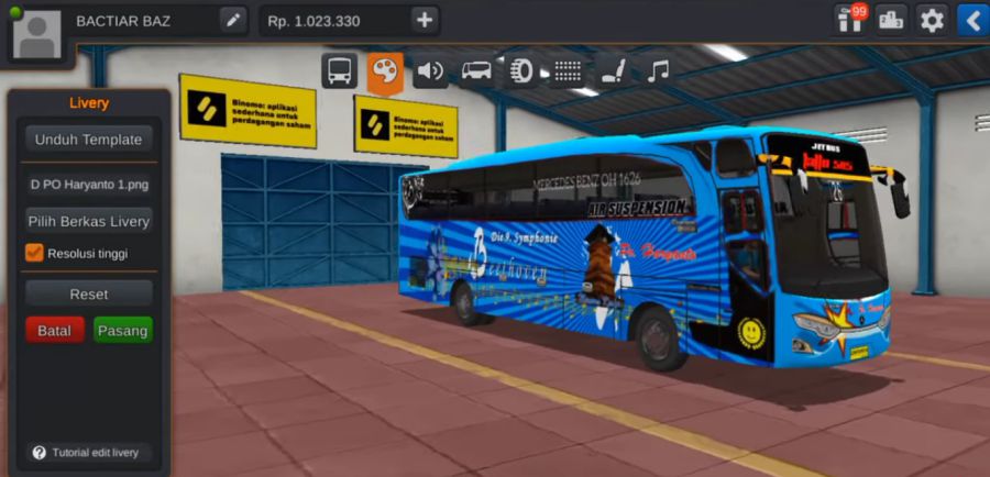 Detail Livery Bussid Garuda Indonesia Nomer 47