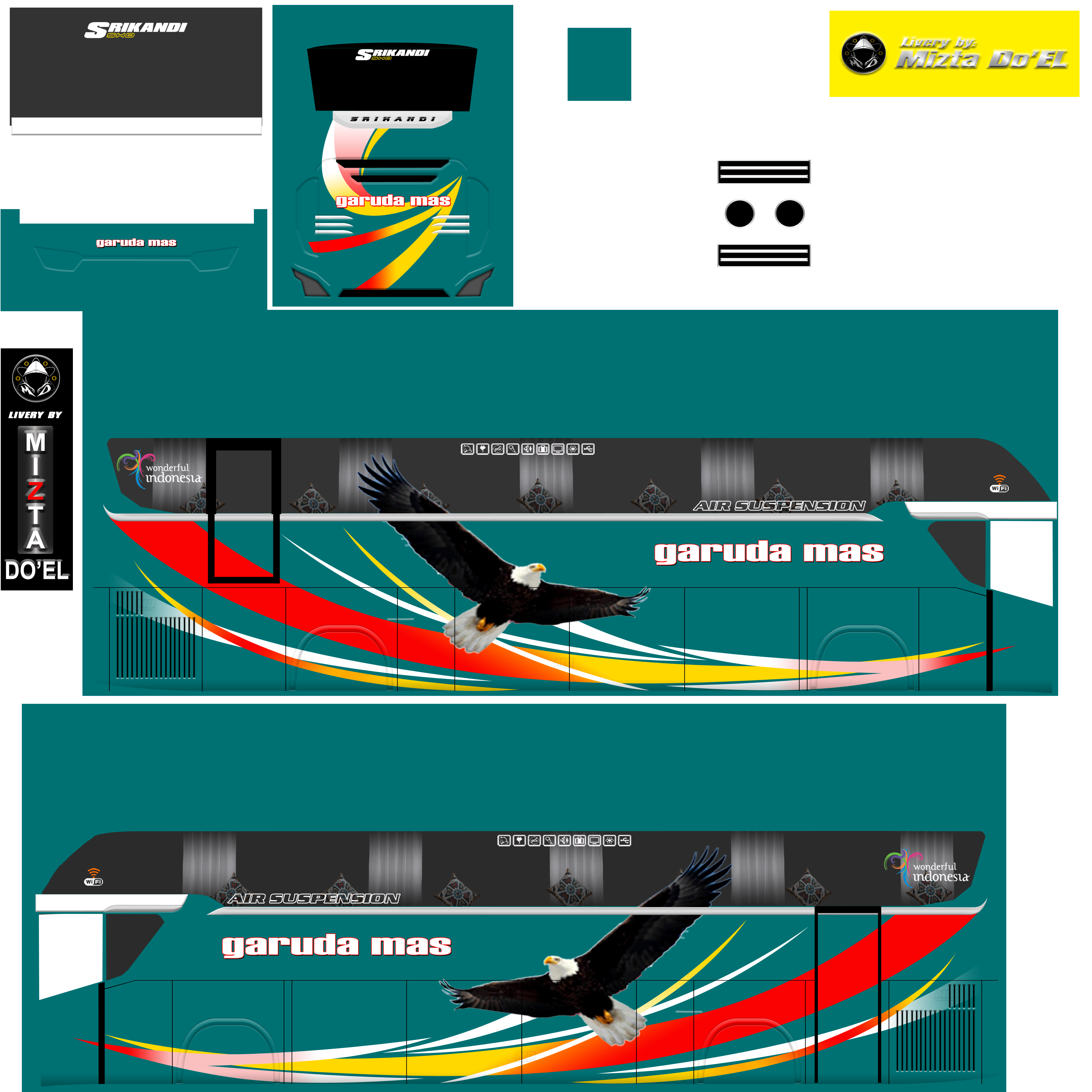 Detail Livery Bussid Garuda Indonesia Nomer 8