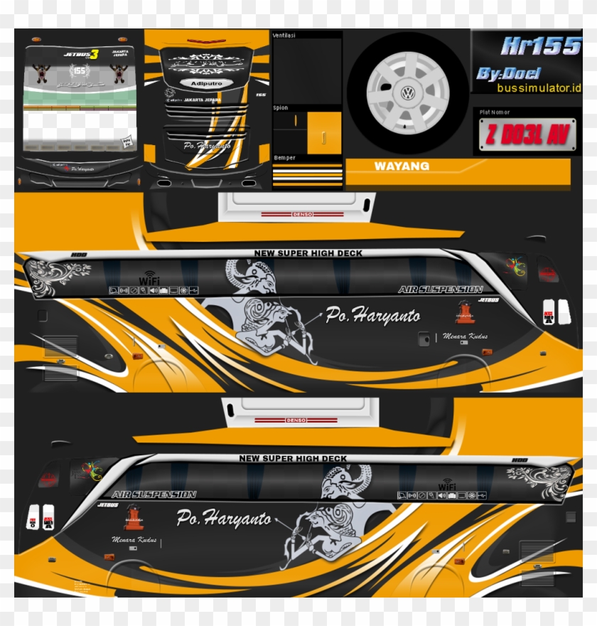 Detail Livery Bussid Hd Png Nomer 2