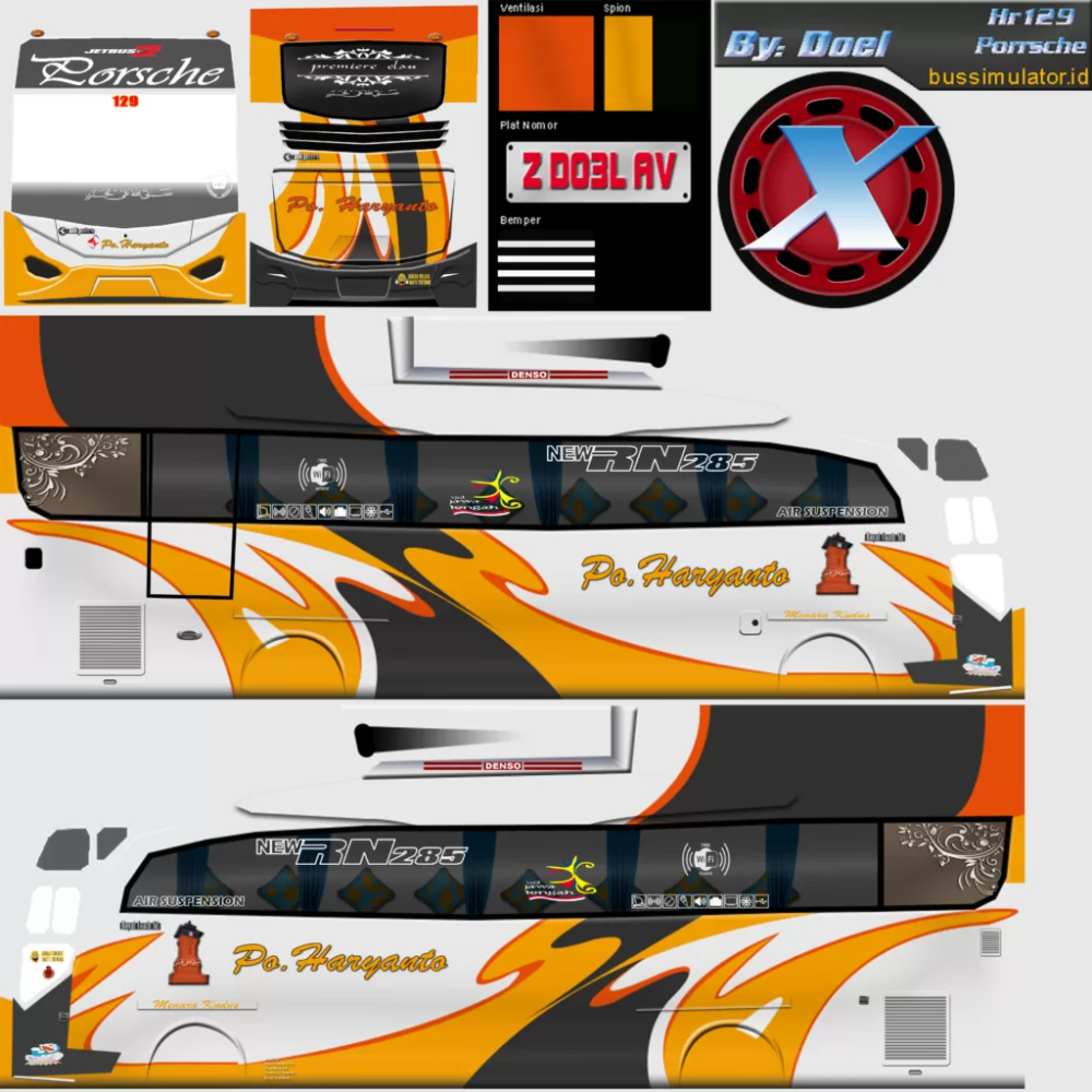Detail Livery Bussid Hd Png Nomer 10