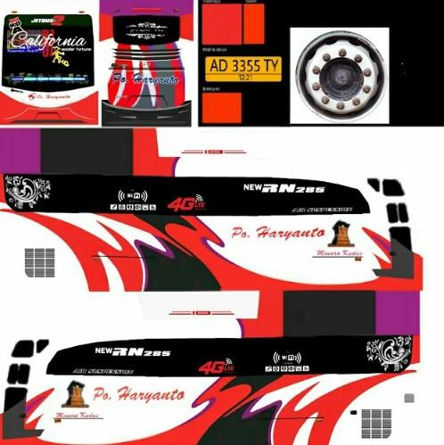 Detail Livery Bussid Kaca Pecah Nomer 3