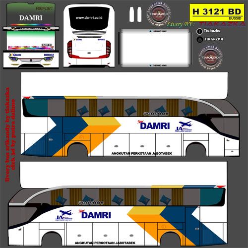 Detail Livery Bussid Kaca Pecah Nomer 26