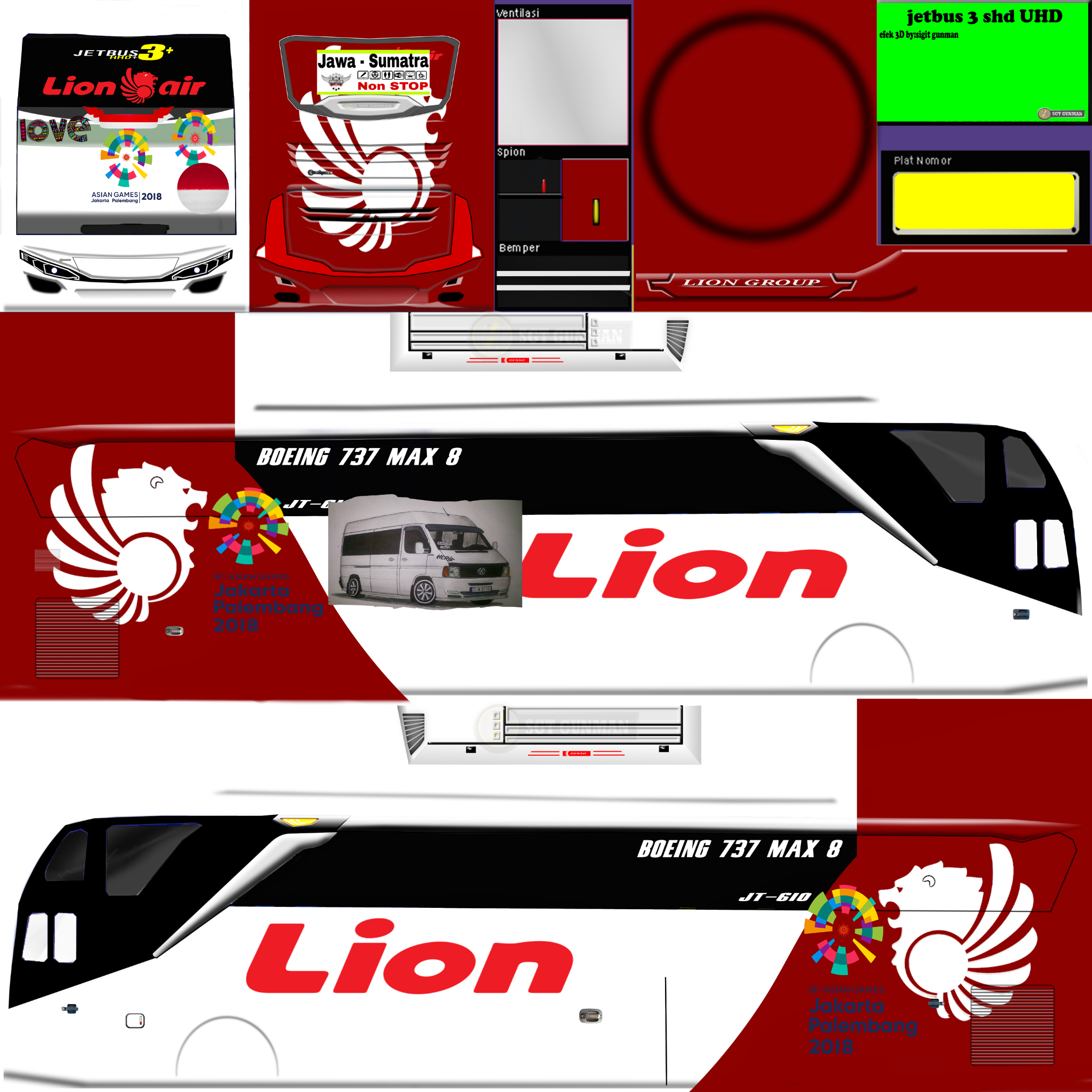 Livery Bussid Lion Air - KibrisPDR