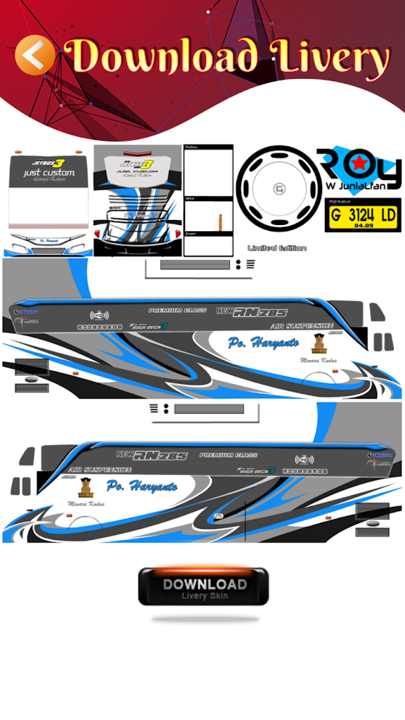 Detail Livery Bussid Lion Air Nomer 54