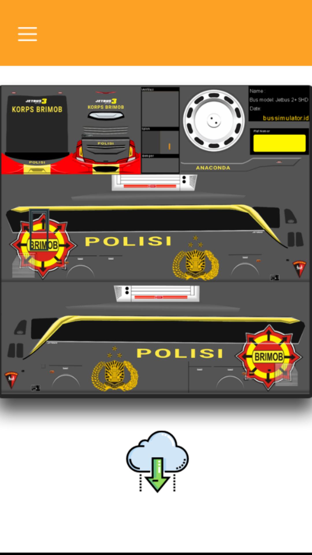 Detail Livery Bussid Polisi Hd Nomer 11