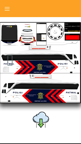 Detail Livery Bussid Polisi Hd Nomer 30