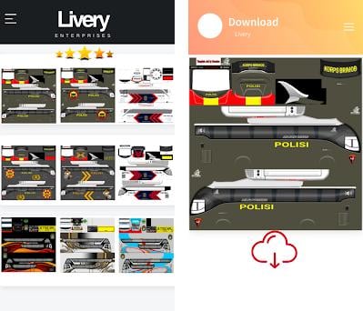 Detail Livery Bussid Polisi Hd Nomer 35