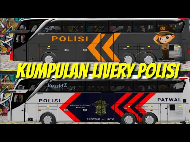 Detail Livery Bussid Polisi Hd Nomer 48
