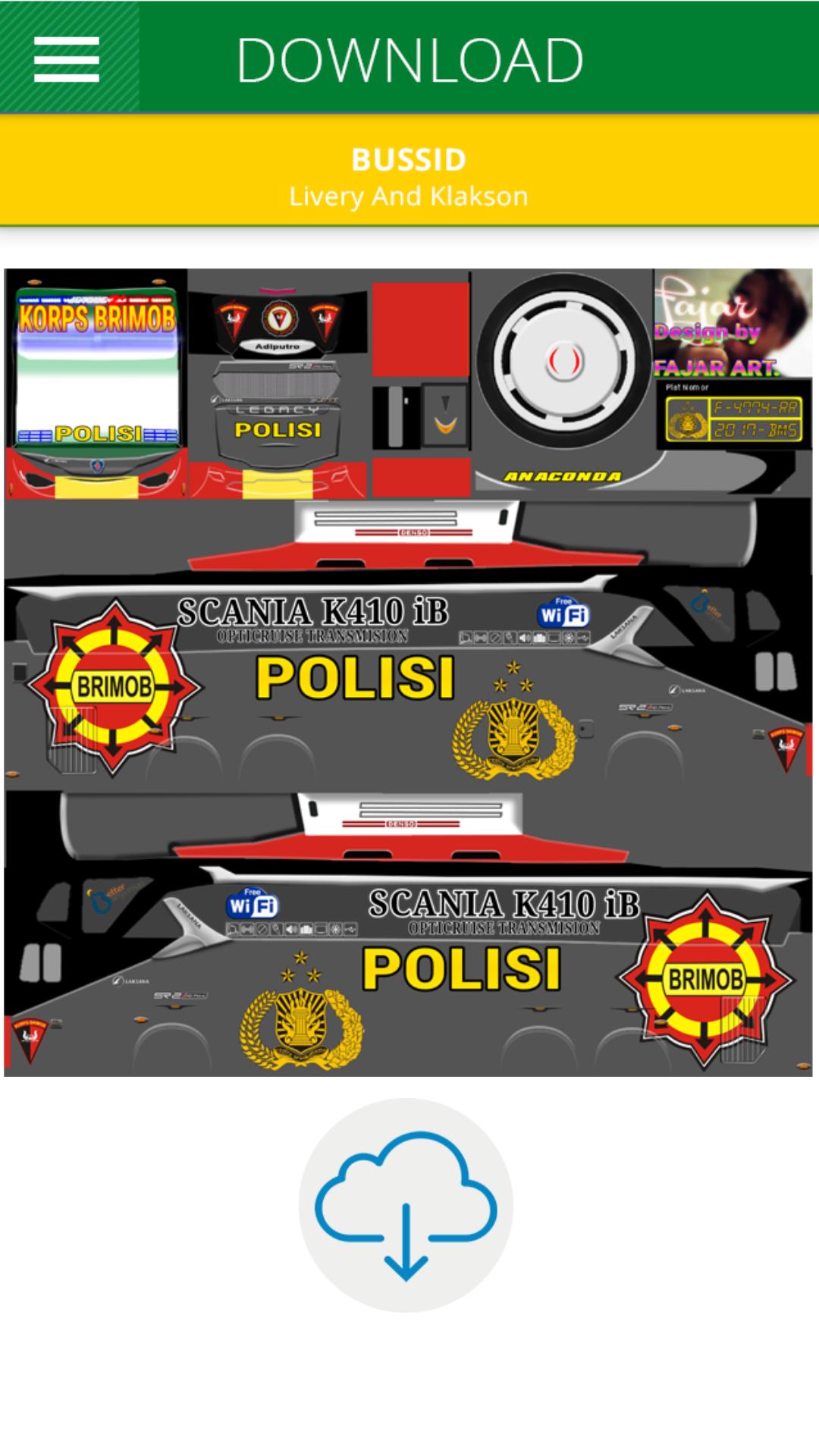 Detail Livery Bussid Polisi Hd Nomer 7