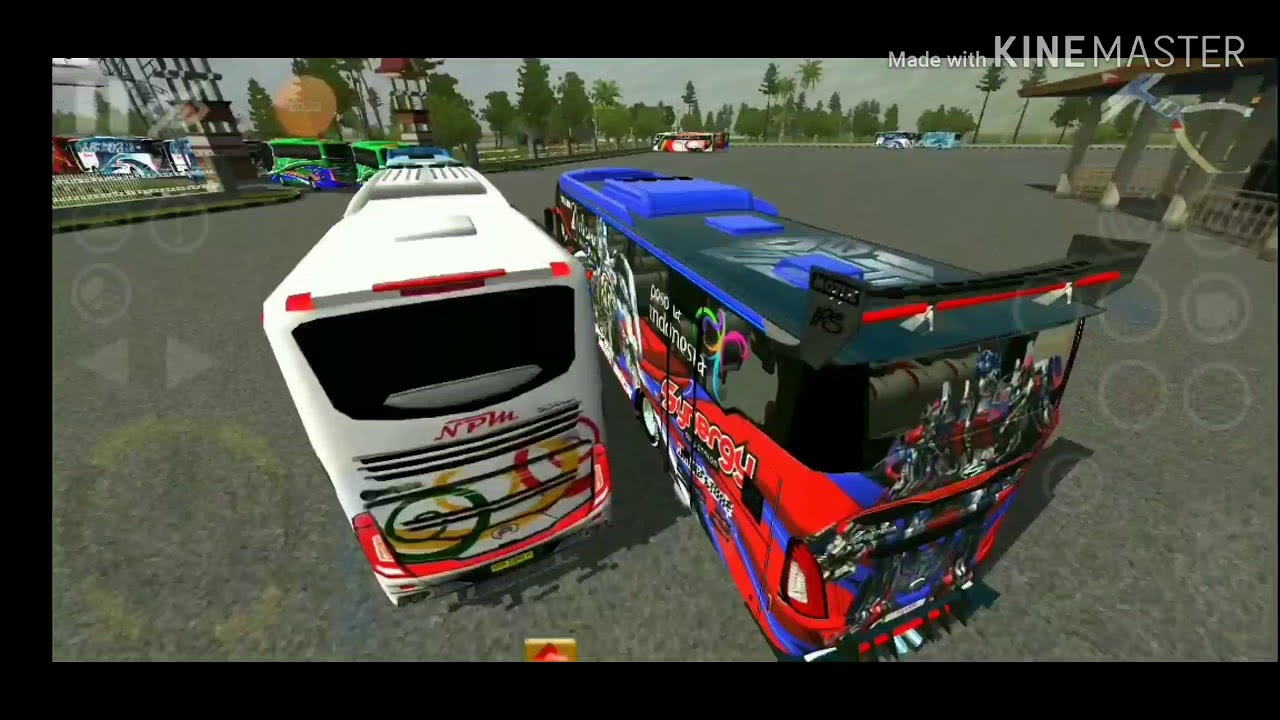 Detail Livery Bussid Transformers Nomer 18