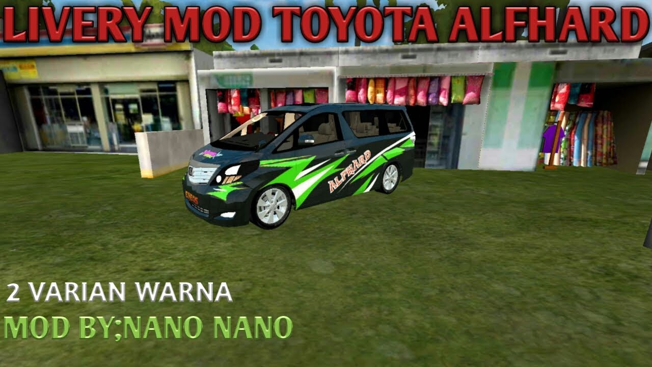 Detail Livery Mobil Alphard Nomer 12