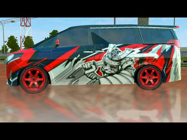 Detail Livery Mobil Alphard Nomer 6