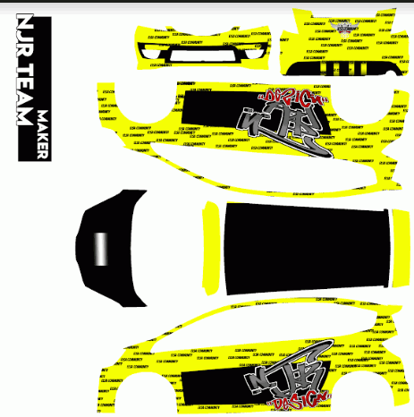 Detail Livery Mobil Alphard Nomer 10