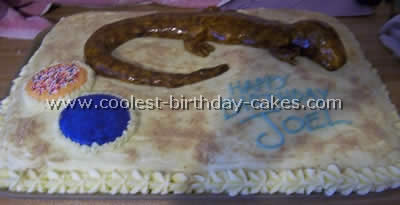 Detail Lizard Cake Pan Nomer 20