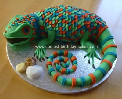 Detail Lizard Cake Pan Nomer 7