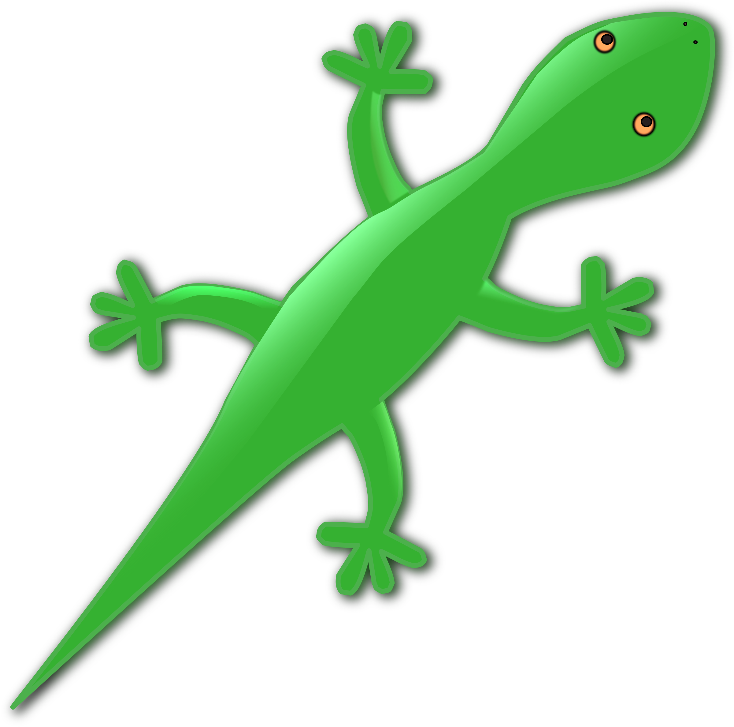 Detail Lizard Clip Art Free Nomer 16