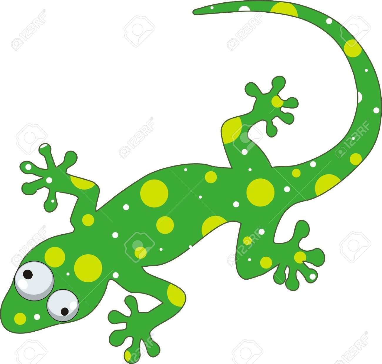 Detail Lizard Clip Art Free Nomer 4