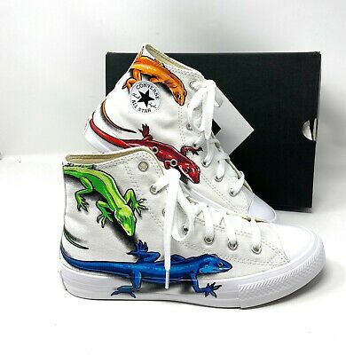 Lizard Converse High Tops - KibrisPDR