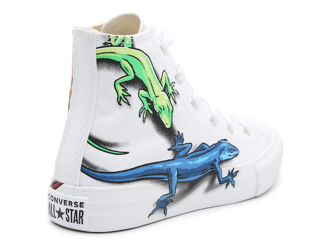 Detail Lizard Converse High Tops Nomer 15