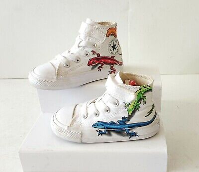Detail Lizard Converse High Tops Nomer 16