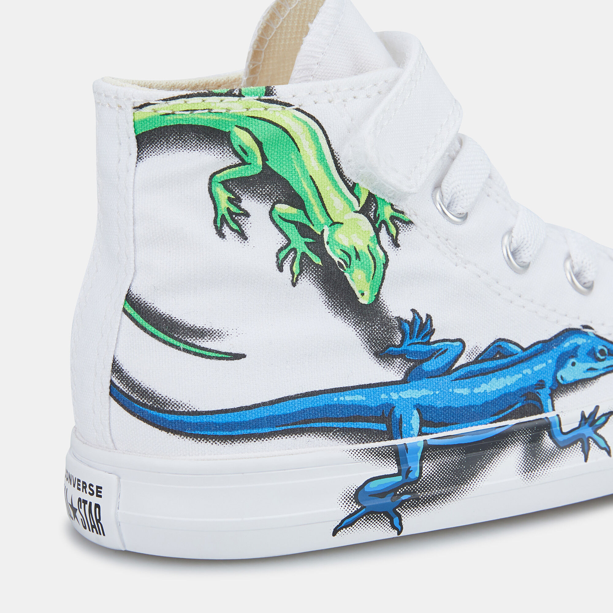 Detail Lizard Converse High Tops Nomer 20