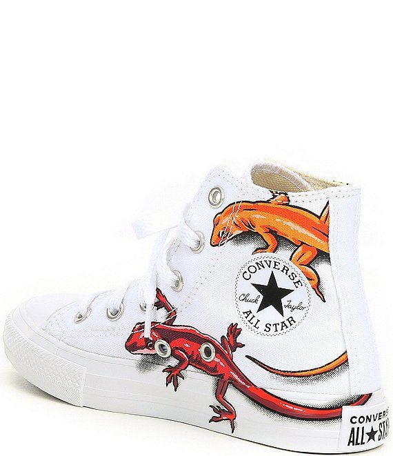 Detail Lizard Converse High Tops Nomer 21