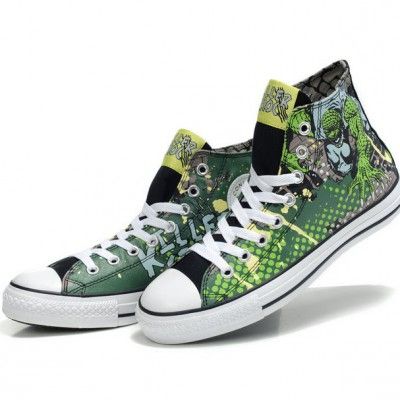 Detail Lizard Converse High Tops Nomer 34