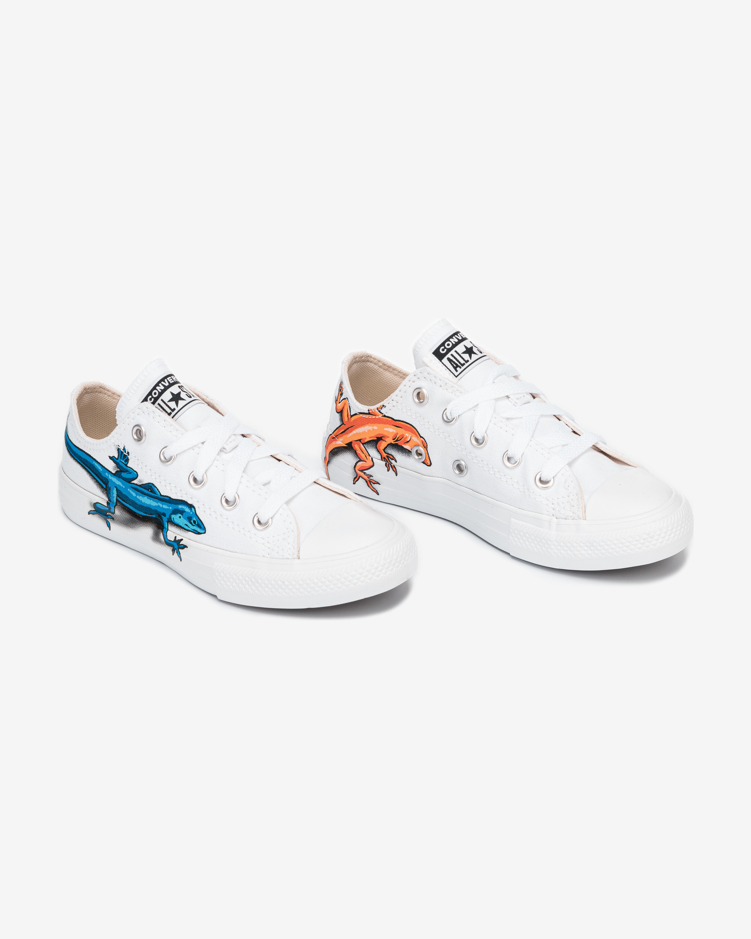Detail Lizard Converse High Tops Nomer 38