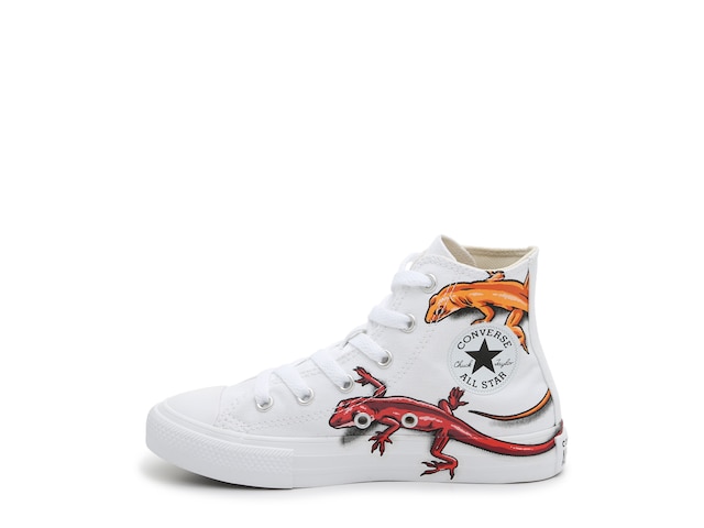 Detail Lizard Converse High Tops Nomer 6