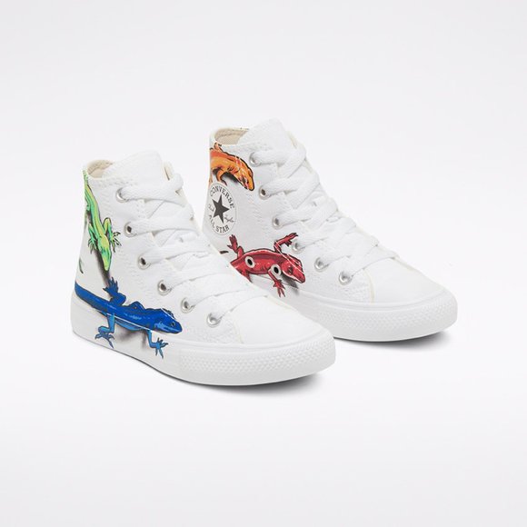 Detail Lizard Converse High Tops Nomer 7