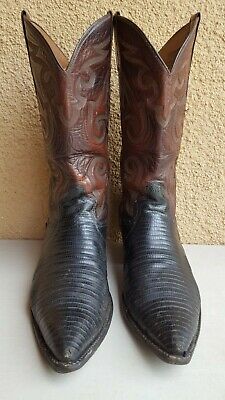 Detail Lizard Skin Cowboy Boots Nomer 26