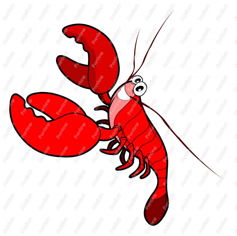 Detail Lobster Clipart Free Nomer 24