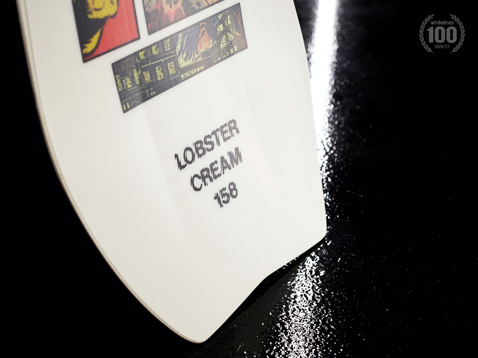 Detail Lobster Cream Snowboard Nomer 12
