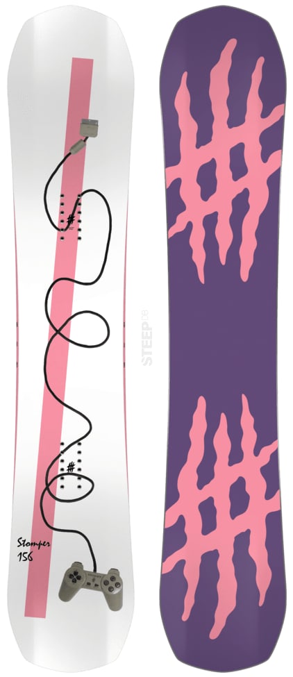 Detail Lobster Cream Snowboard Nomer 46