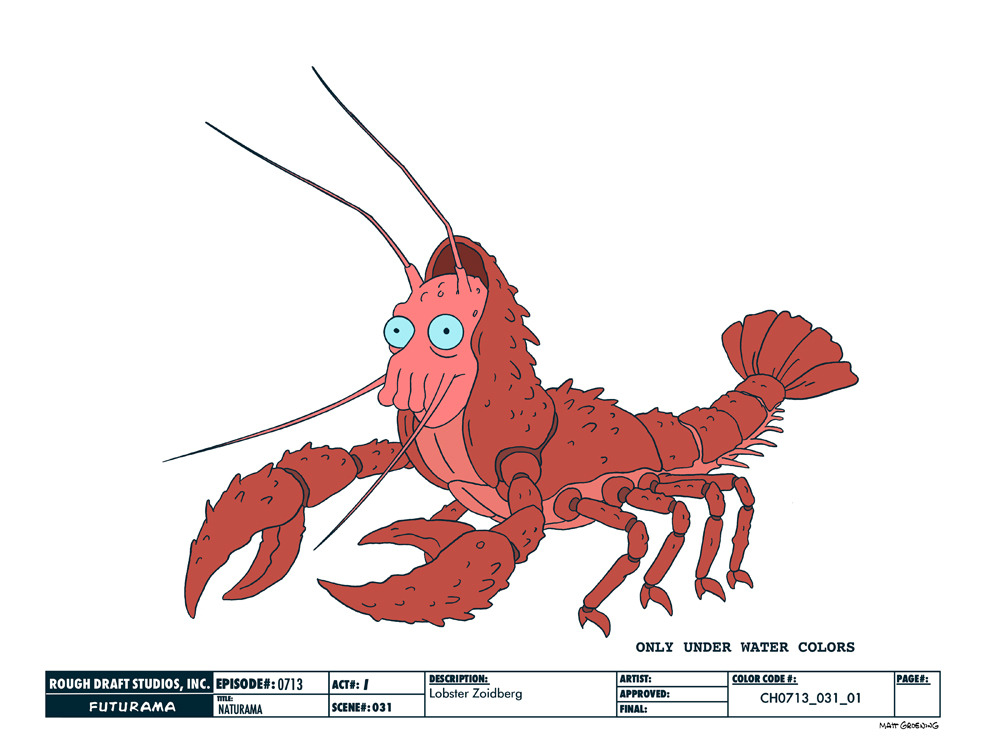 Detail Lobster Futurama Nomer 14