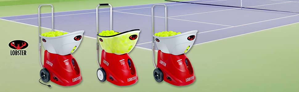 Detail Lobster Tennis Ball Machine For Sale Nomer 26