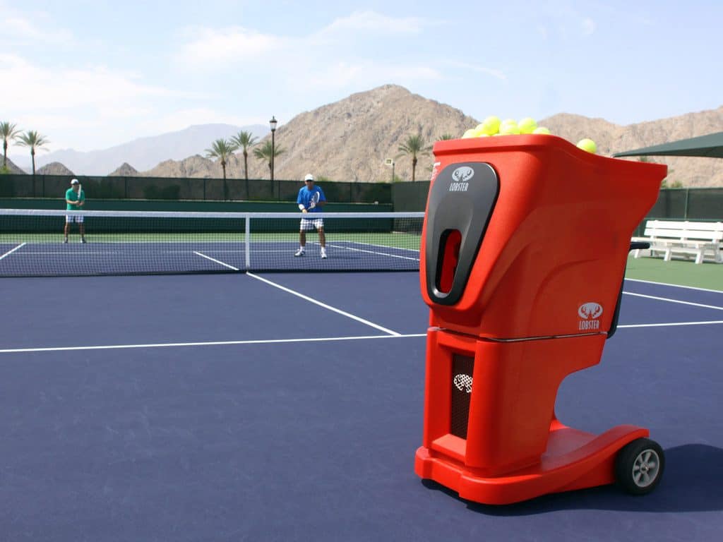 Detail Lobster Tennis Ball Machine For Sale Nomer 29