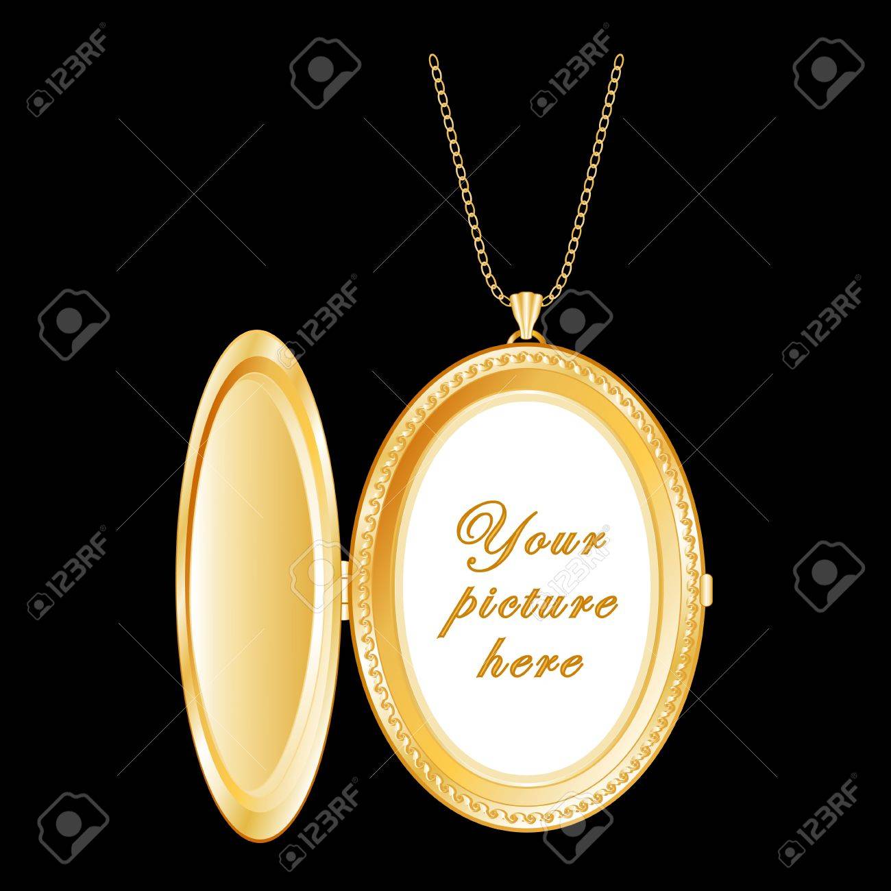 Detail Locket Clipart Nomer 32